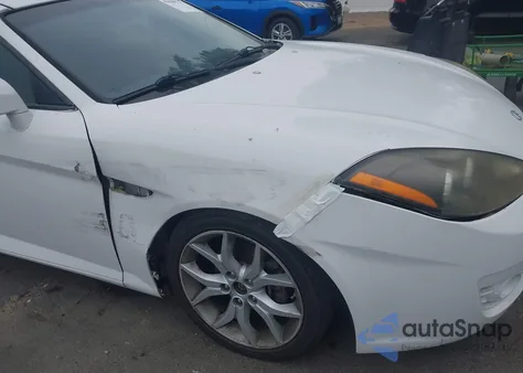 2007 Hyundai Tiburon Gt/Gt Limited/Se from USA, damaged, VIN KMHHN66F17U256049